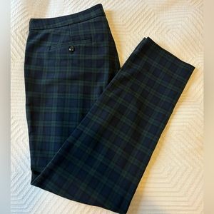 Plaid Sloane Banana Republic Pants